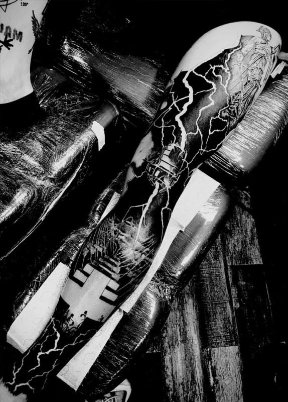 Tatuagem-fechamento-de-perna-Metallica